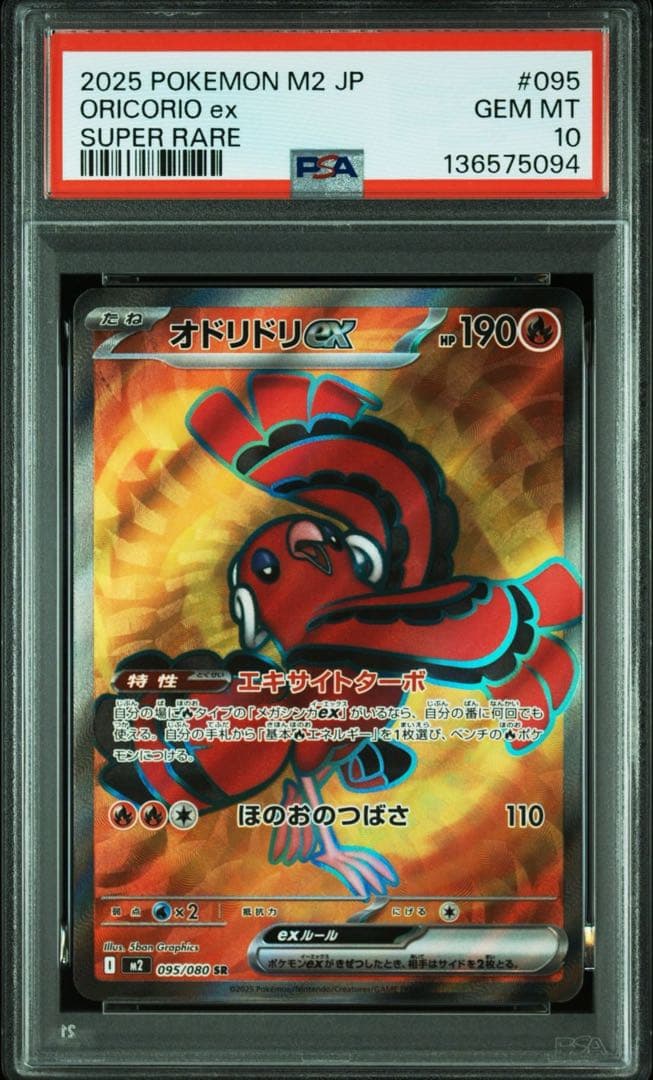 【 PSA10 2連番 】 オドリドリex SAR SR 2連番 カンダシンジ