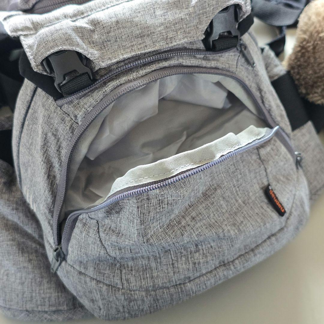 napnap Tran ナップナップ トラン 抱っこひも グレー