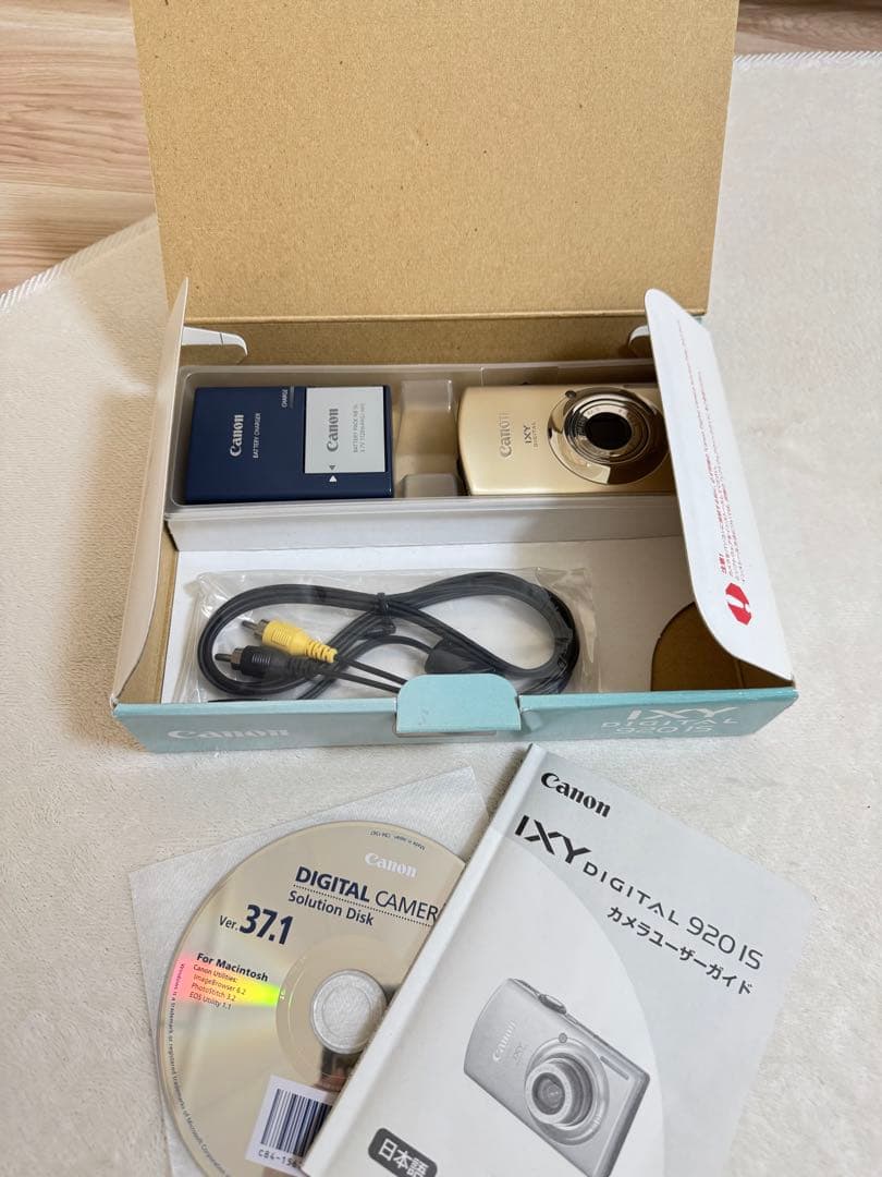 Canon IXY DIGITAL 920 IS 動作確認済み