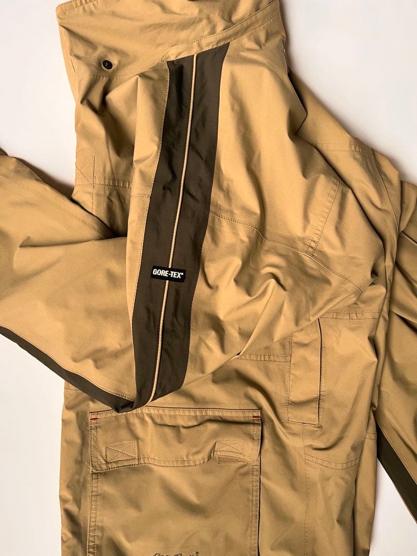 Eddie Bauer EBTEKマウンテンパーカー ベージュ　ゴアテックス