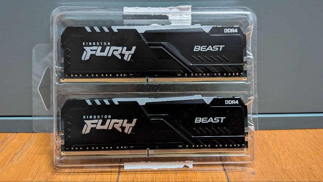 Kingston FURY DDR4 3600 16GB×2枚 ジャンク品