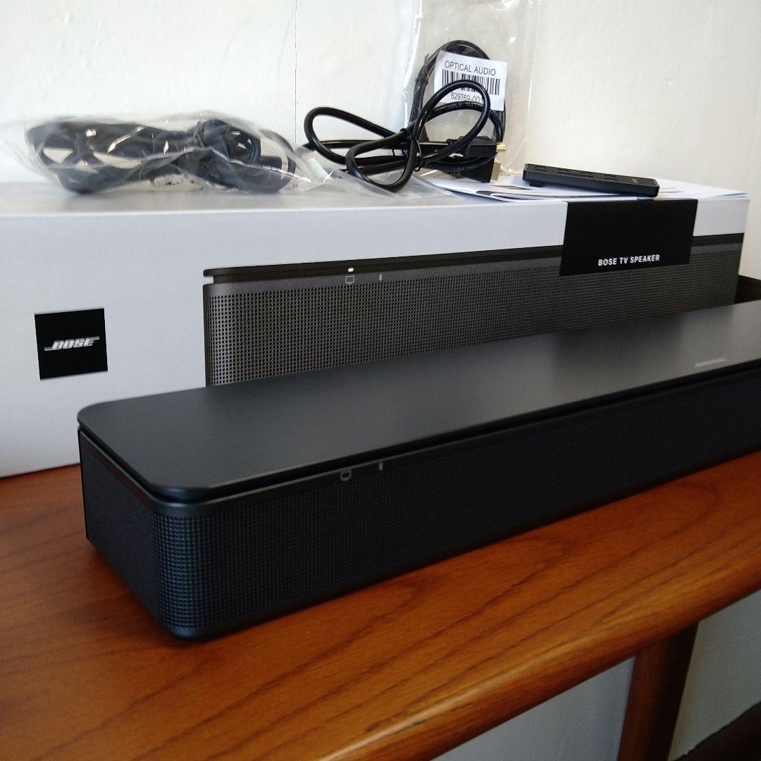 【新品同様】BOSEサウンドバー ボーズブラック　Bose TV Speaker