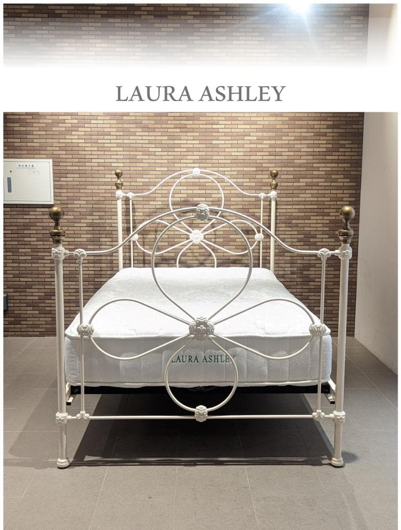 ★美品★LAURA ASHLEY SD　ベッドセット