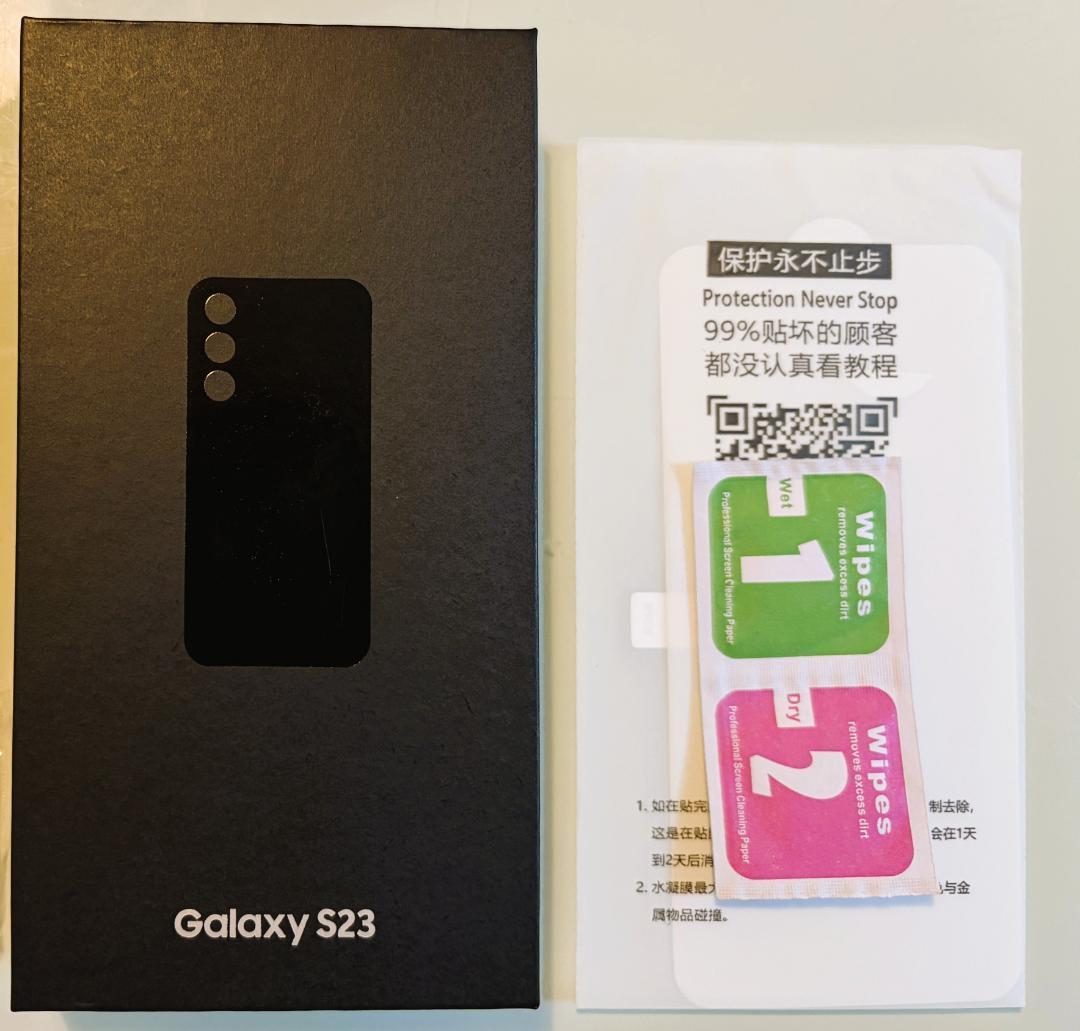 ⭐︎新品同様⭐︎Galaxy S23 [ファントムブラック]US版 SIMフリー