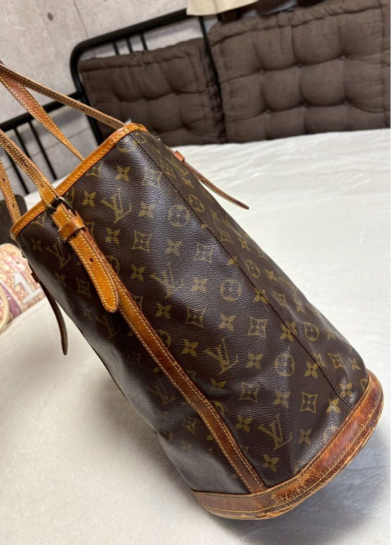 ルイヴィトン　バケットGM バケツ型　トートバッグ　モノグラム