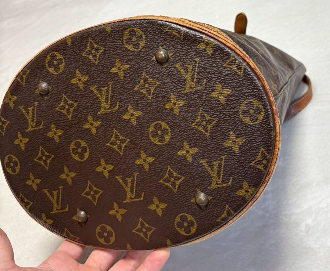 ルイヴィトン　バケットGM バケツ型　トートバッグ　モノグラム