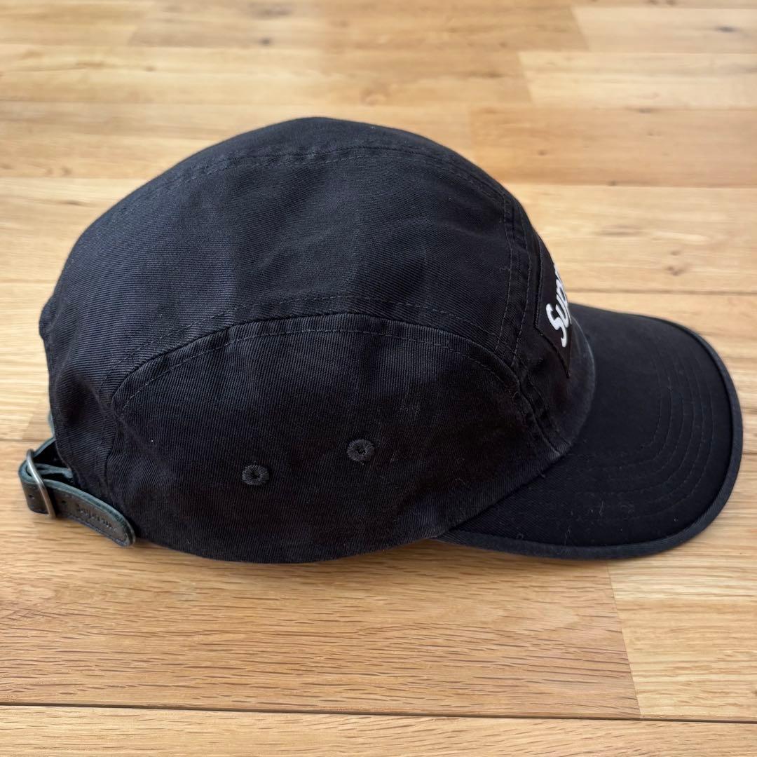 Supreme Washed Chino Twill Camp Cap ブラック