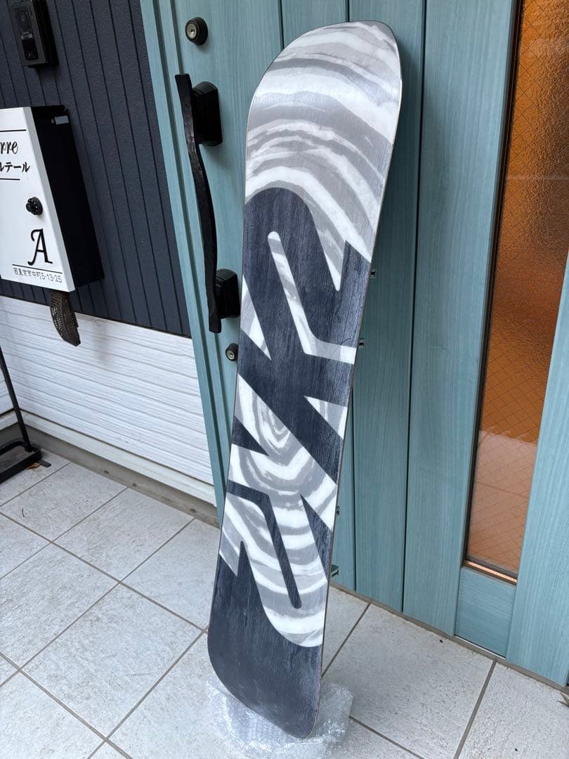 K2 スノーボード マルチカラー ビンディング付き