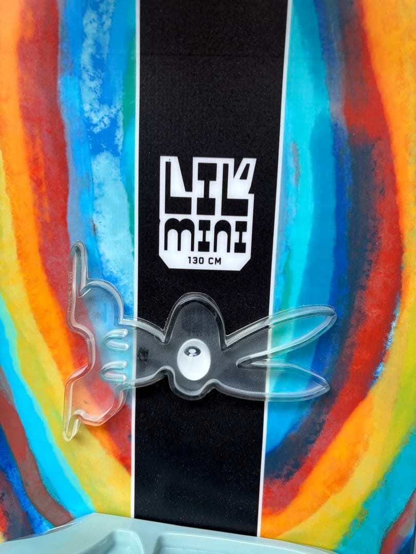 K2 スノーボード マルチカラー ビンディング付き