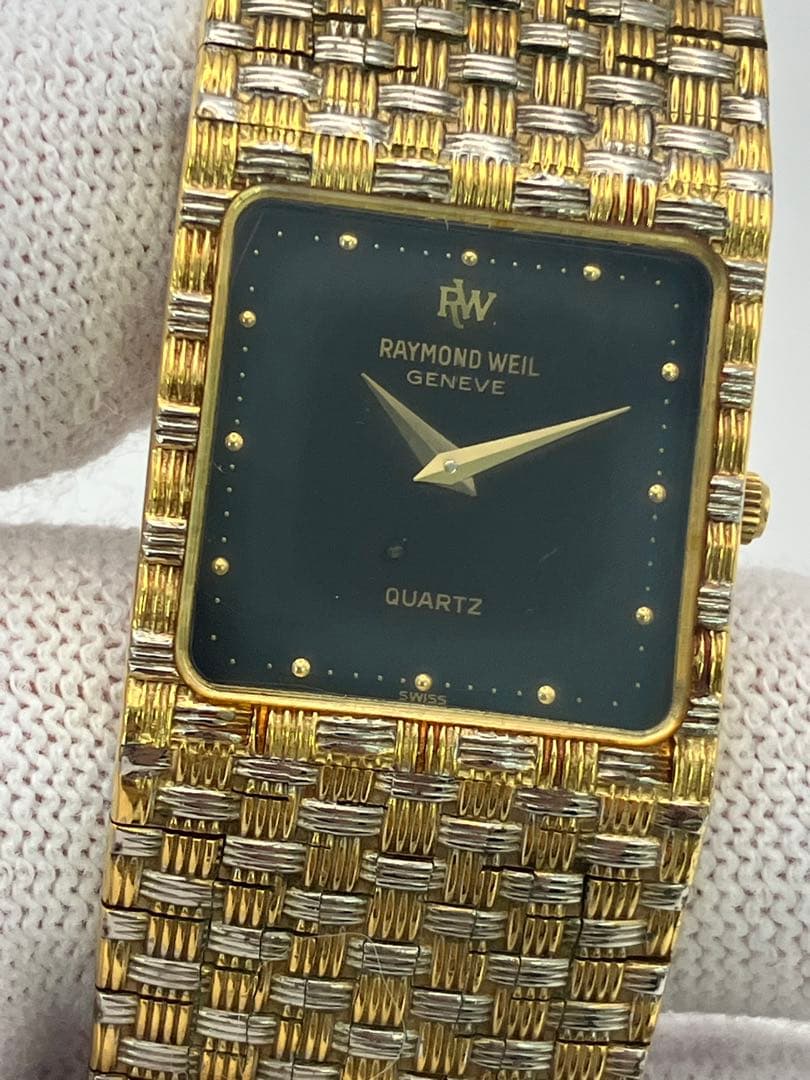 RAYMONDWEIL18KGOLDELECTROPLATED 腕時計【不動】Y