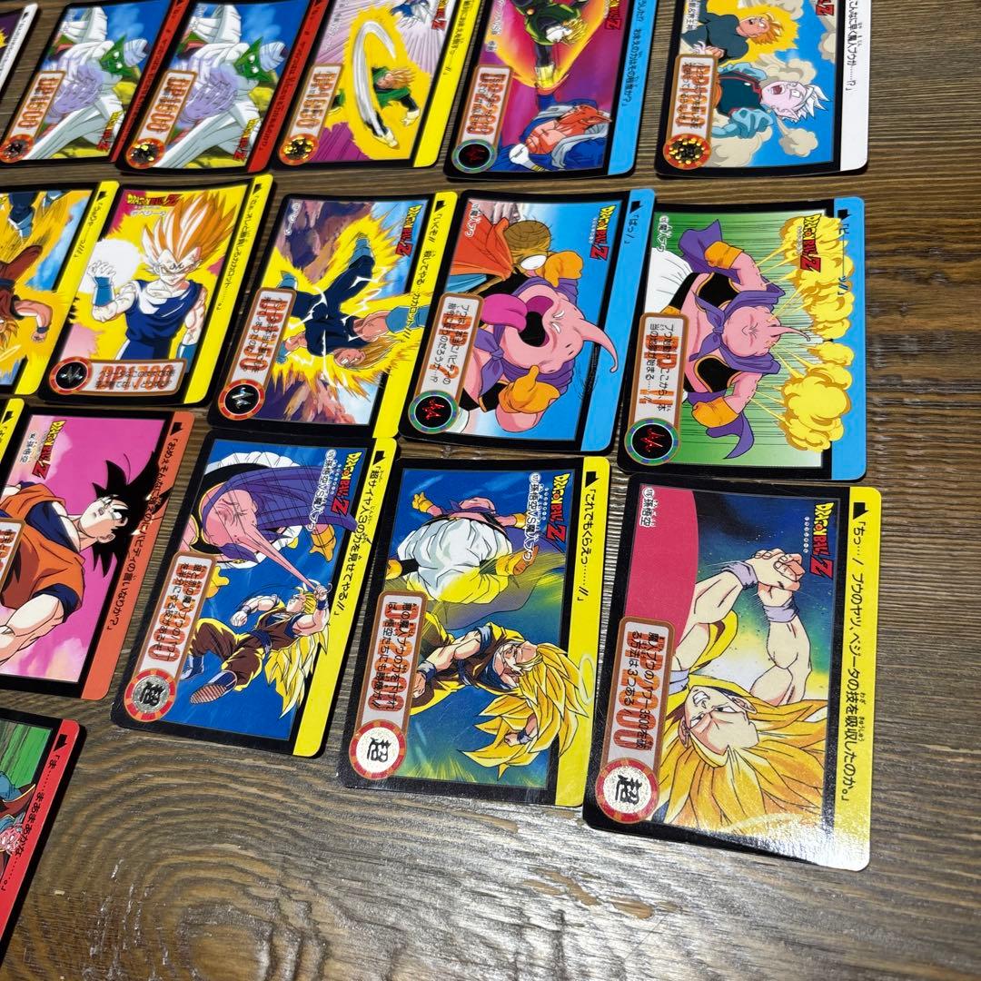 レアキラカード Vintage 1994 ドラゴンボールZ カードダス 47枚