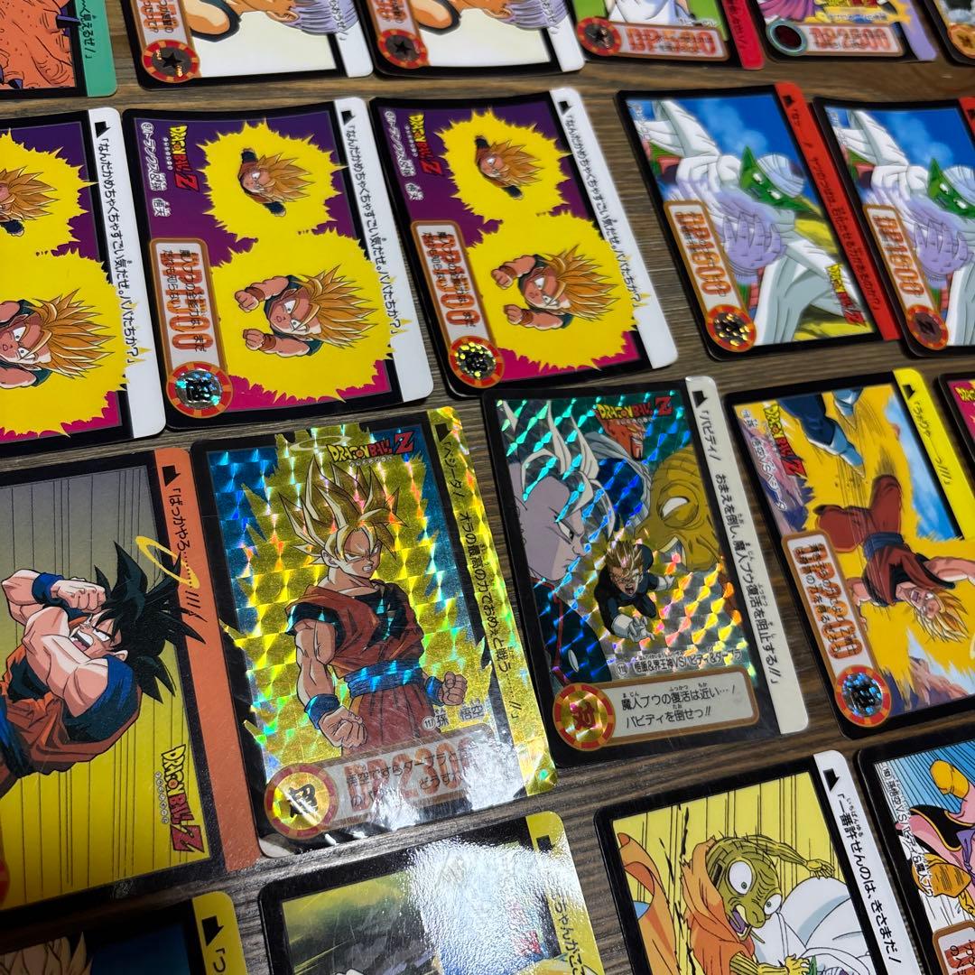 レアキラカード Vintage 1994 ドラゴンボールZ カードダス 47枚