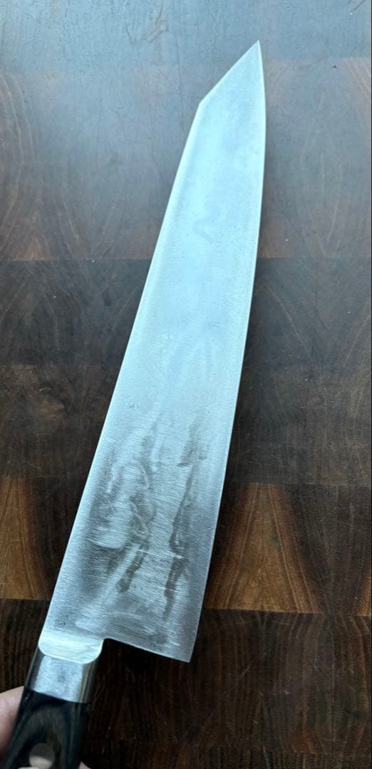 堺一文字光秀　Sword 切付　牛刀　7寸　270mm 包丁　洋包丁　VG1