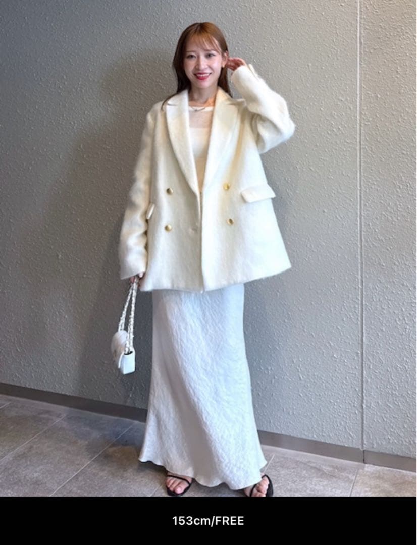 ヘアリーシャギージャケット　ラブティックボンボン