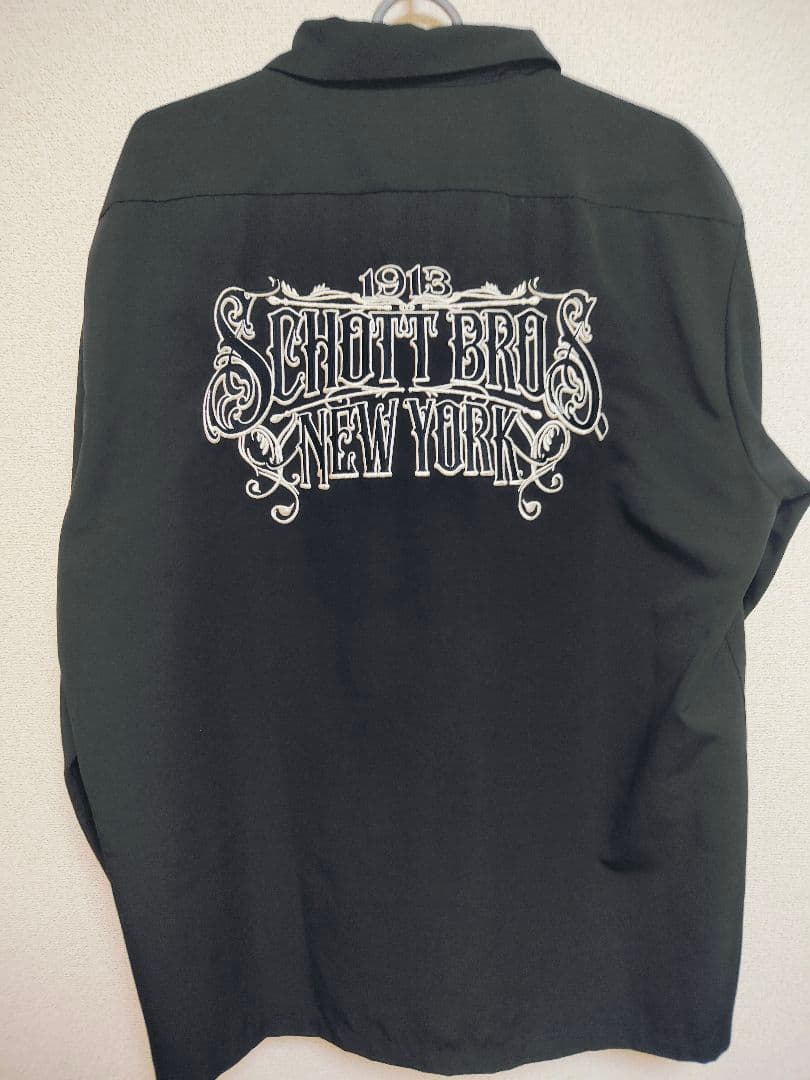 Schott ワークシャツ L 黒