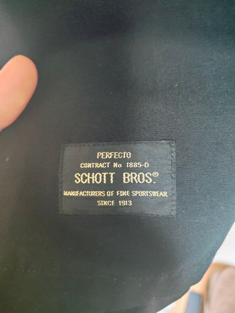 Schott ワークシャツ L 黒