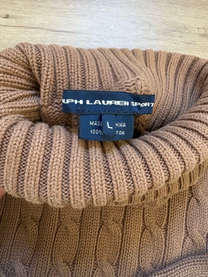 ★Ralph Lauren Sport ブラウン セーター L★