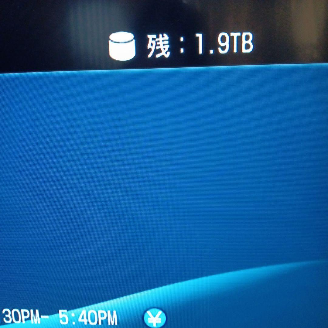 SONY BDZ RX100 2TB 2番組録画