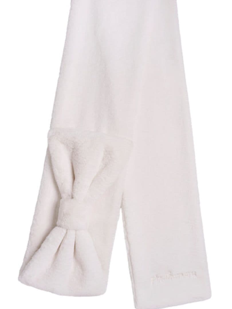 Pincunomaru リボンマフラー ガーリー マフラー 韓国 アパレル