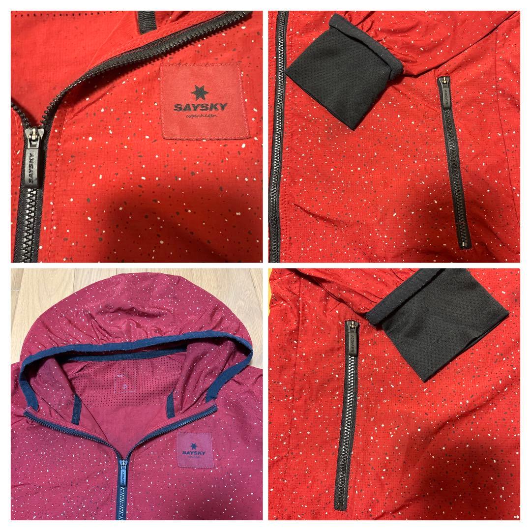 SAYSKY ランニングウェア 上下セット メンズ L相当 北欧デザイン