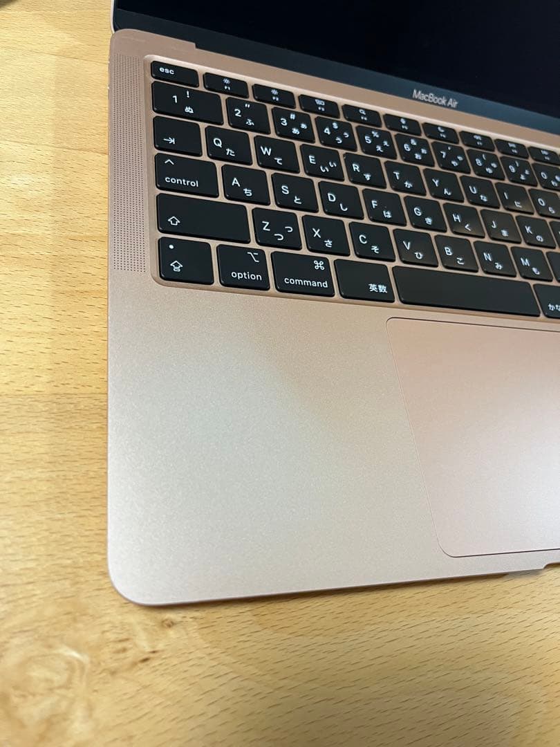 2020 M1 MacBook Air ゴールド 日本語キーボード