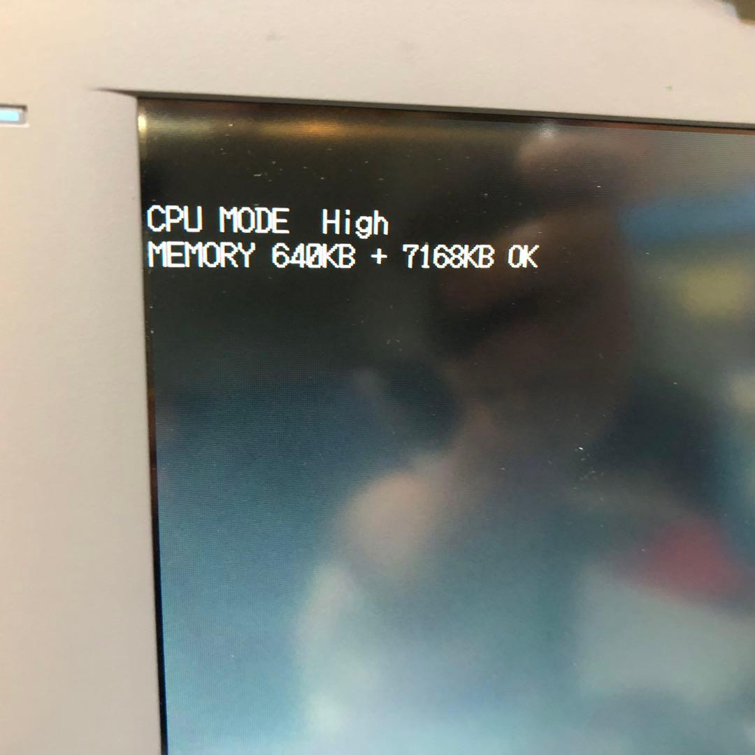 NEC PC-9821Lt/350A MS-DOS6.2 カラー液晶 起動確認済