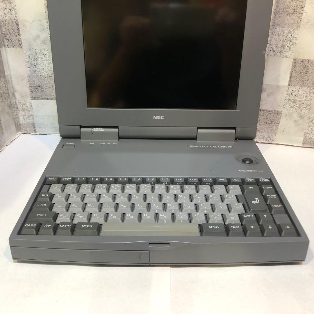 NEC PC-9821Lt/350A MS-DOS6.2 カラー液晶 起動確認済