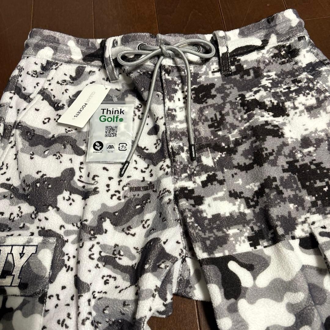 専用です。パーリーゲイツダブルラッセル　マルチカモプリントパンツサイズ4