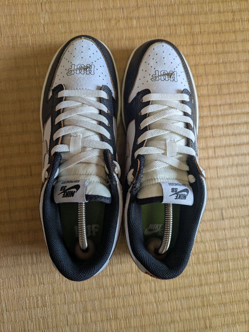 NIKE SB×HUF Dunk Low \"San Francisco\"　中古