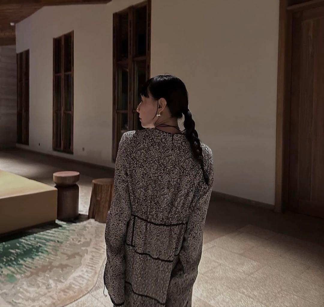 ameri vintage ジャガードドレス代官山店限定完売品