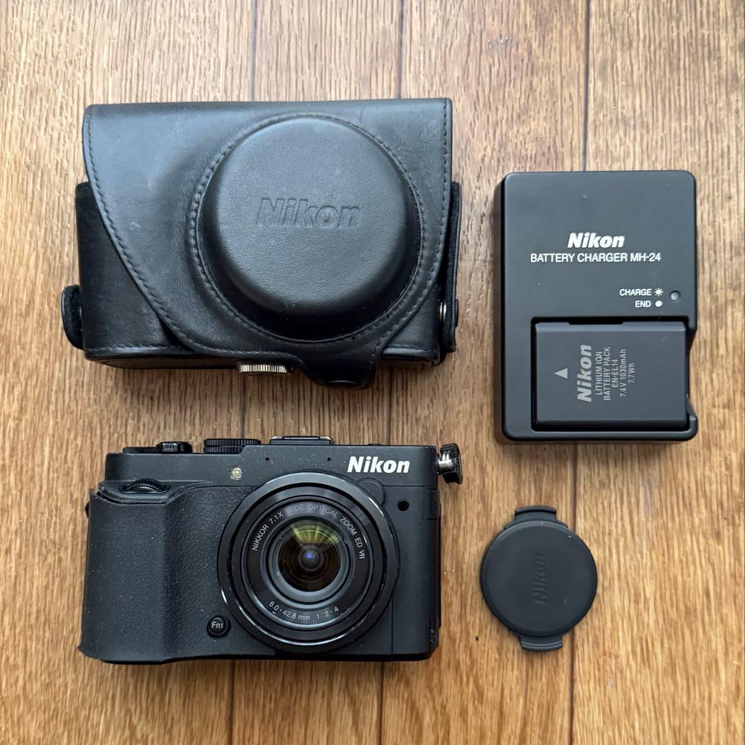 Nikon Coolpix P7700 動作確認済み ラバー剥がれ