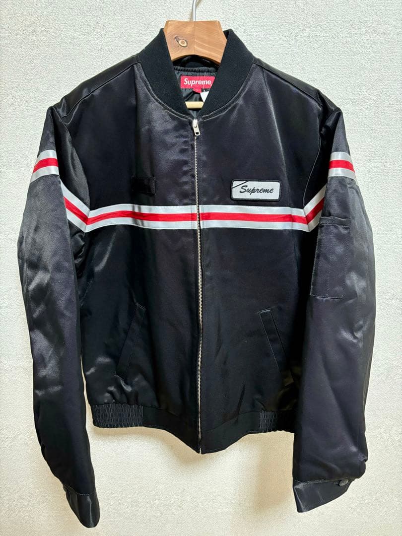 【新品】シュプリーム Reflective Stripe WorkJacket