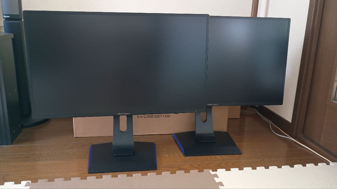 【2台セット】IODATAアイオーデータ27インチ　GigaCrysta【中古】