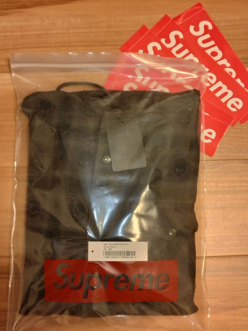 トップス Supreme NumberNine Hooded Flannel Shirt