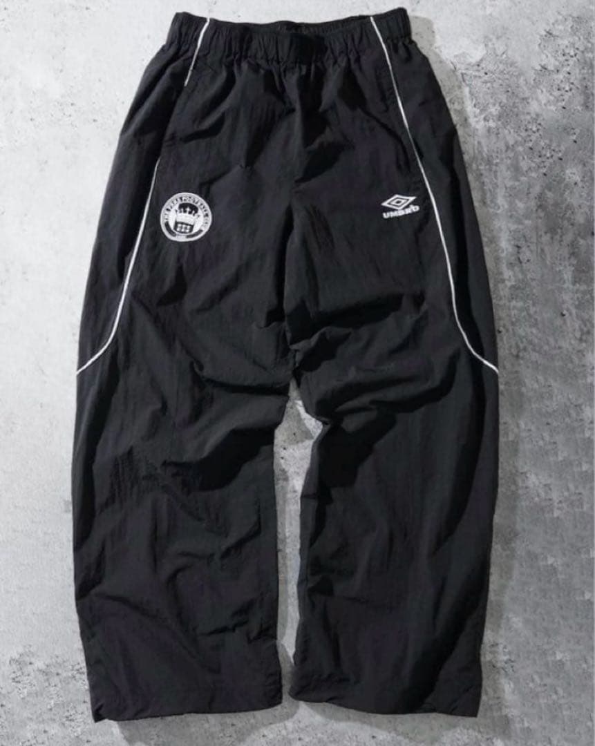 コ*ン様 アンブロ　中綿ナイロンジャケット/ナイロンパンツ　　ブラック L セッ