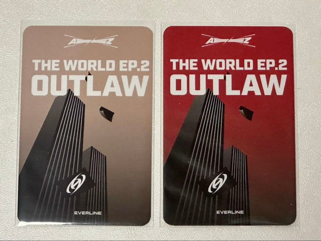 ATEEZ アチズ OUTLAW everline ラキドロトレカ☆ソンファ☆