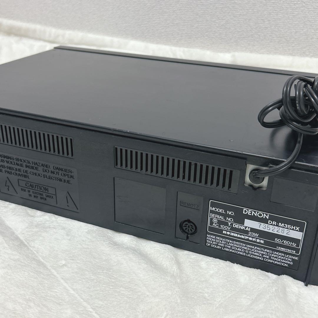 ✨美品✨レア　名機　DENON DR-M35HX カセットデッキ