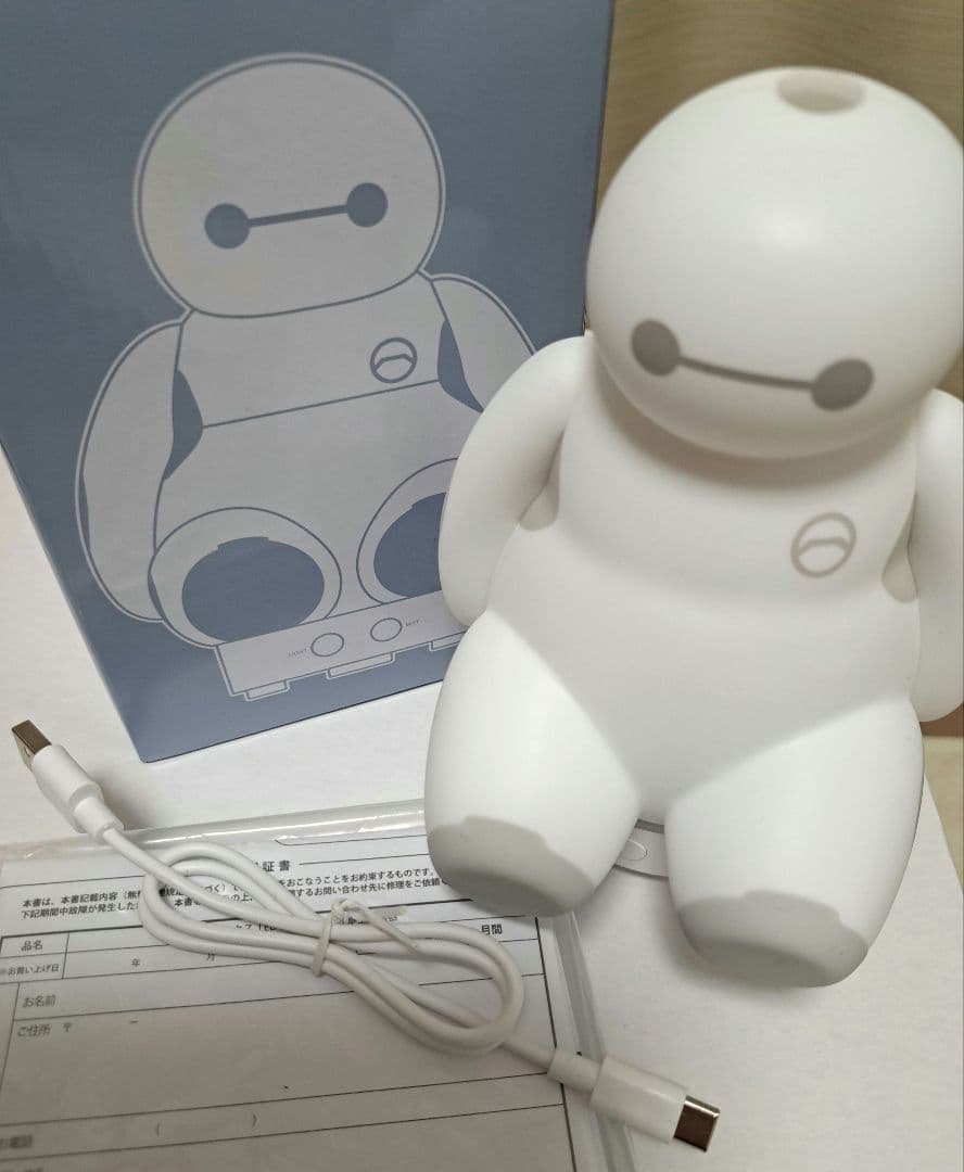 未使用　ベイマックス　加湿器　ディズニーストア