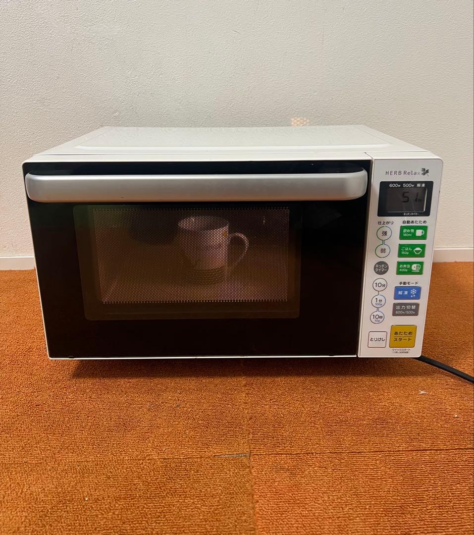 ヤマダ電機 電子レンジ 50-60Hz共用 YMW-S18B1 18L ホワイト