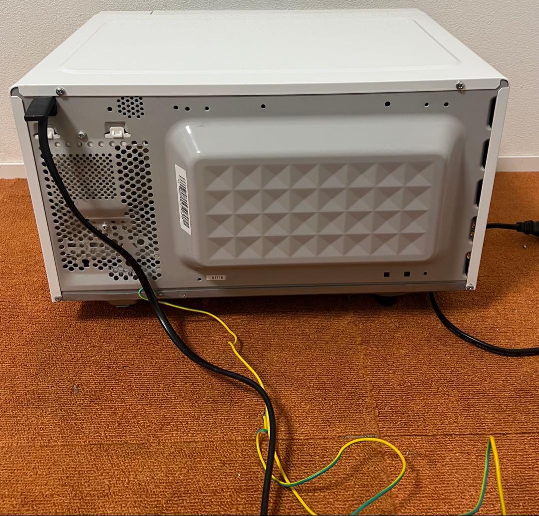 ヤマダ電機 電子レンジ 50-60Hz共用 YMW-S18B1 18L ホワイト