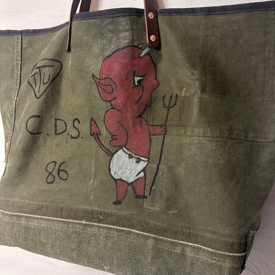 70'sビンテージ ミリタリー アメリカ軍 トートショルダーバッグ RRL 34