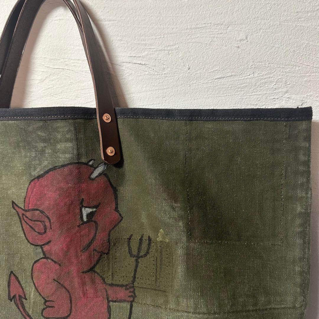 70'sビンテージ ミリタリー アメリカ軍 トートショルダーバッグ RRL 34