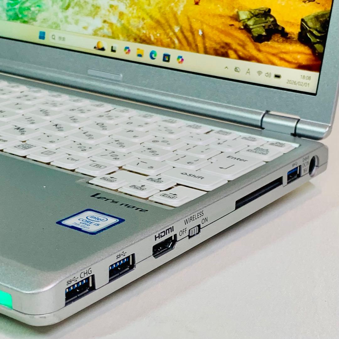 軽量✨Core i5✨レッツノート✨Panasonic✨オフィス✨ノートパソコン