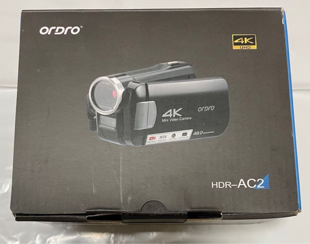 4Kビデオカメラ　未使用　Webカメラ