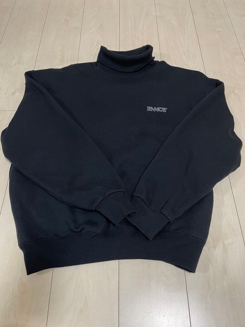 トップス ENNOY Electric Logo Turtleneck Sweat XL