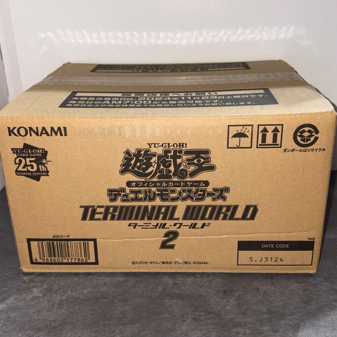 遊戯王　デュエルモンスターズ　ターミナルワールド2 未開封　1カートン　24 ②