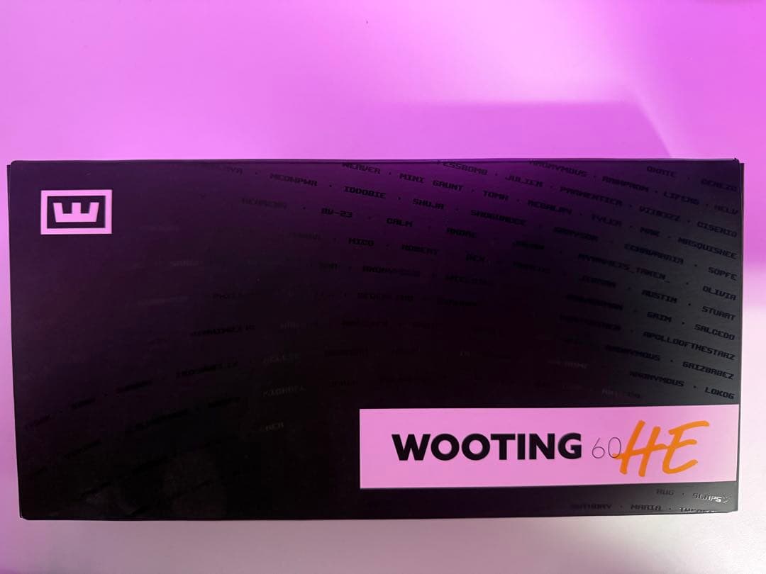 hiro pon　wooting 60he