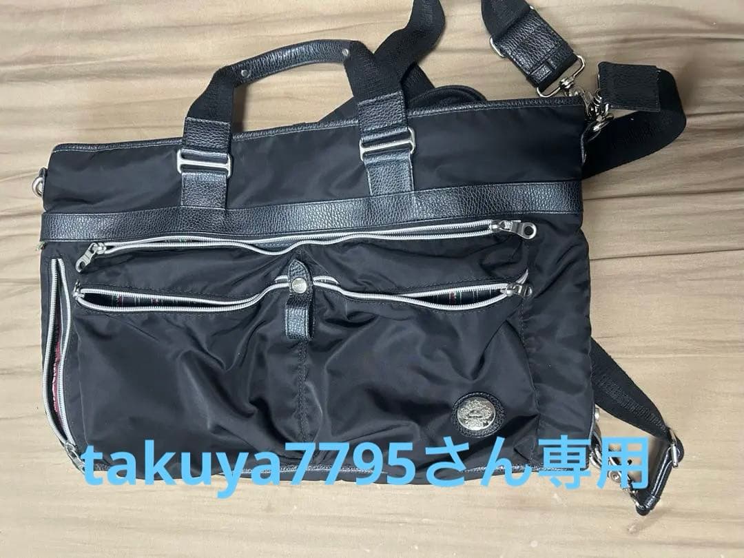 【美品】オロビアンコ　3wayバッグ ブリーフケース ABBATE ブラック
