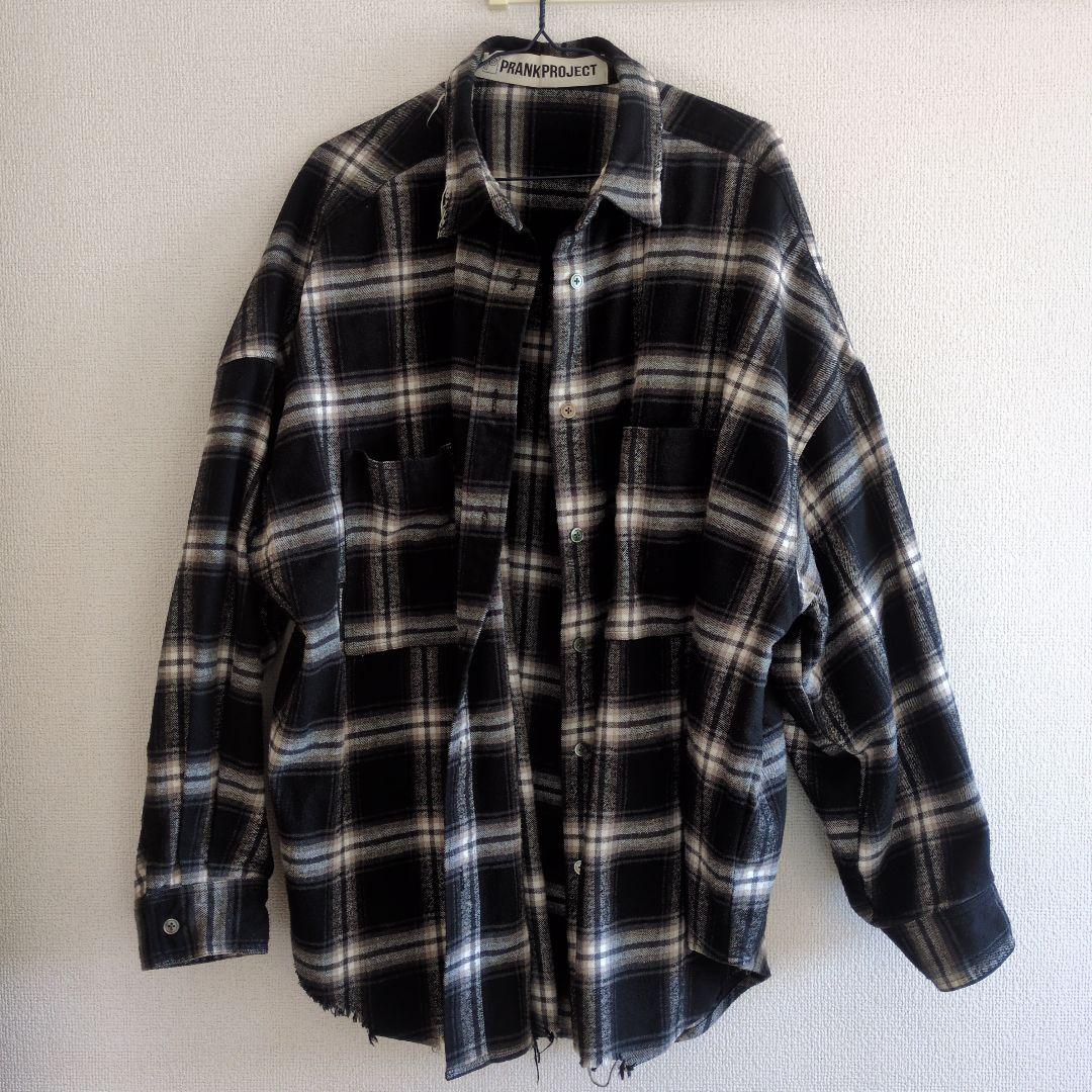 PRANK PROJECT チェックオーバーシャツ