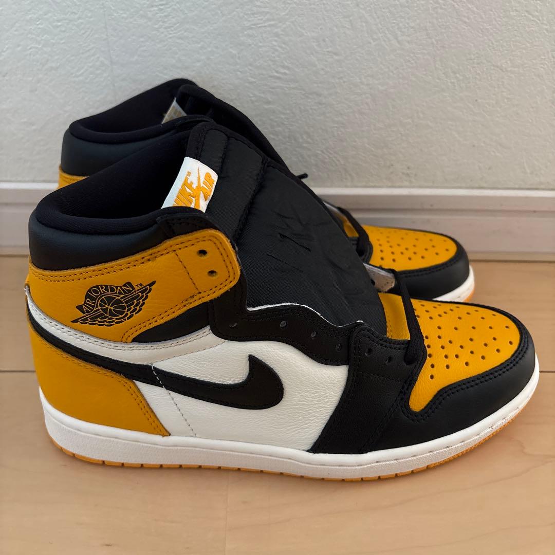 Nike Air Jordan 1 ブラック/イエロー ハイカット
